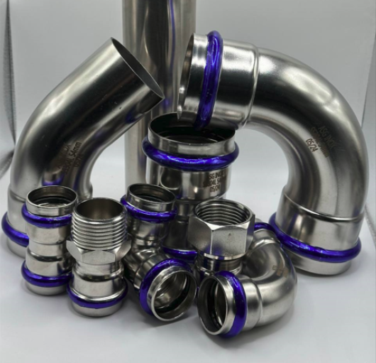 Нержавіючі труби та фітинги ASG