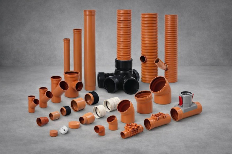 Труби і фітінги зовнішні