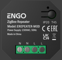 EREPEATER-MOD Модуль ретранслятора мережі ZigBee 3.0, жив. 230В
