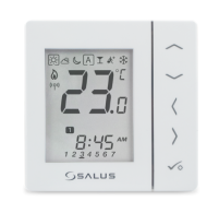 VS20WRF Терморегулятор, бездротовий, 4xAAA, настінного монтажу (білий)