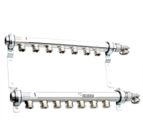 Колектор розподільний HLV 7 для систем опалення ( стальний) 7контури 3/4"