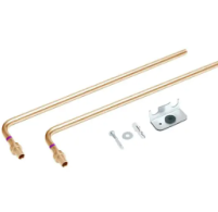 Комплект Г-трубок для підключення радіатора 16,250мм( мідь)