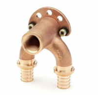 Коліно RAUTITAN настінний прохідний 16/20-Rp 1/2 короткий RX+