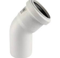 Коліно REHAU RAUPIANO PLUS 50х45*