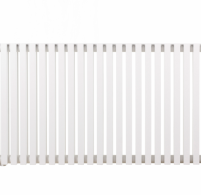 Дизайнерський трубчастий радіатор Quantum 500мм/1205мм (Білий Ral9016M)