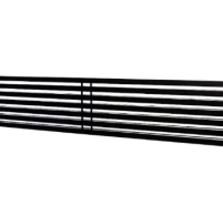 Дизайнерський трубчастий радіатор Quantum BQH2 285мм/1600мм (Чорний Ral9005M підк.34)