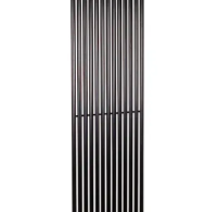 Дизайнерський трубчастий радіатор Praktikum 1 2000*501 (Чорний RAL9005M, підк. №99)