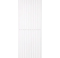 Дизайнерський трубчастий радіатор  Praktikum 2 1600*349 (Білий RAL9016M, підк. №99)