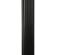 Дизайнерський трубчастий радіатор Praktikum 2 1800*275 (Чорний RAL9005М, підк. №99)