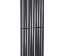 Дизайнерський трубчастий радіатор Quantum 1 1800*405 (RAL 7024M, підк. №99)