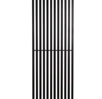 Дизайнерський трубчастий радіатор Quantum 1 2000*525 (Чорний RAL9005М, підк. №99)