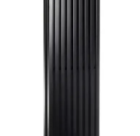 Дизайнерський трубчастий радіатор Quantum 2 1800*365 (Чорний RAL 9005M, підк. №34)