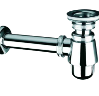 Сифон  McALPINE  до умивальника, хром 220+255CB