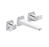 ARMATURA MALAGA Змішувач для умивальника настін. прихов. монтажу на 3 отвори CHROM