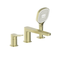 ARMATURA MALAGA Змішувач для ванни на 3 отвори, PVD BRUSHED LIGHT GOLD