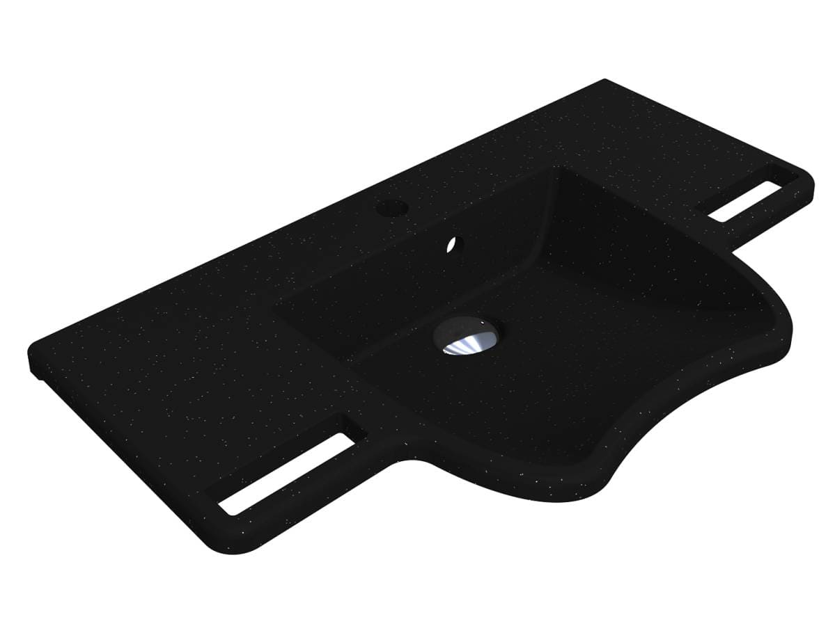 Умивальник KRAKOW MIRASTONE BLACK SHINE