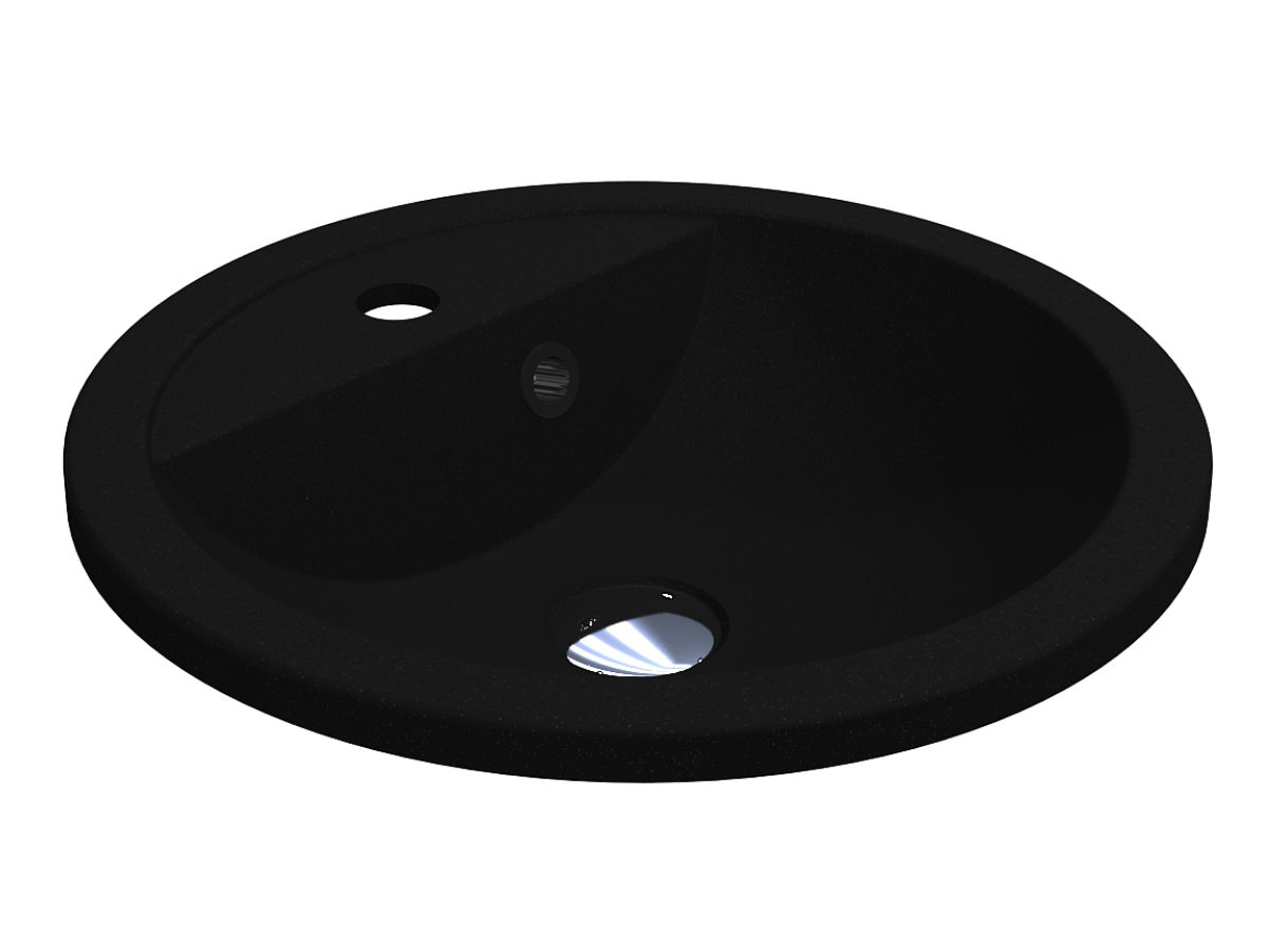 Умивальник MADISON MIRASTONE BLACK SHINE