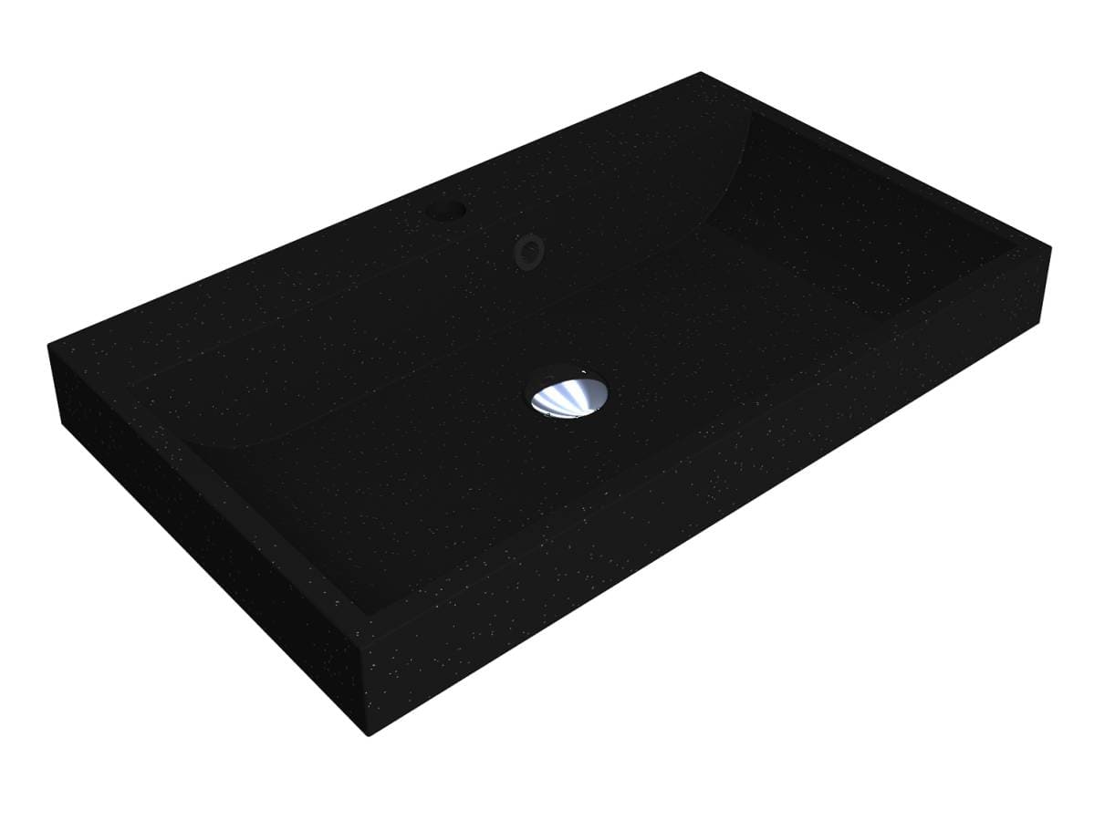 Умивальник VARNA 700 MIRASTONE BLACK SHINE